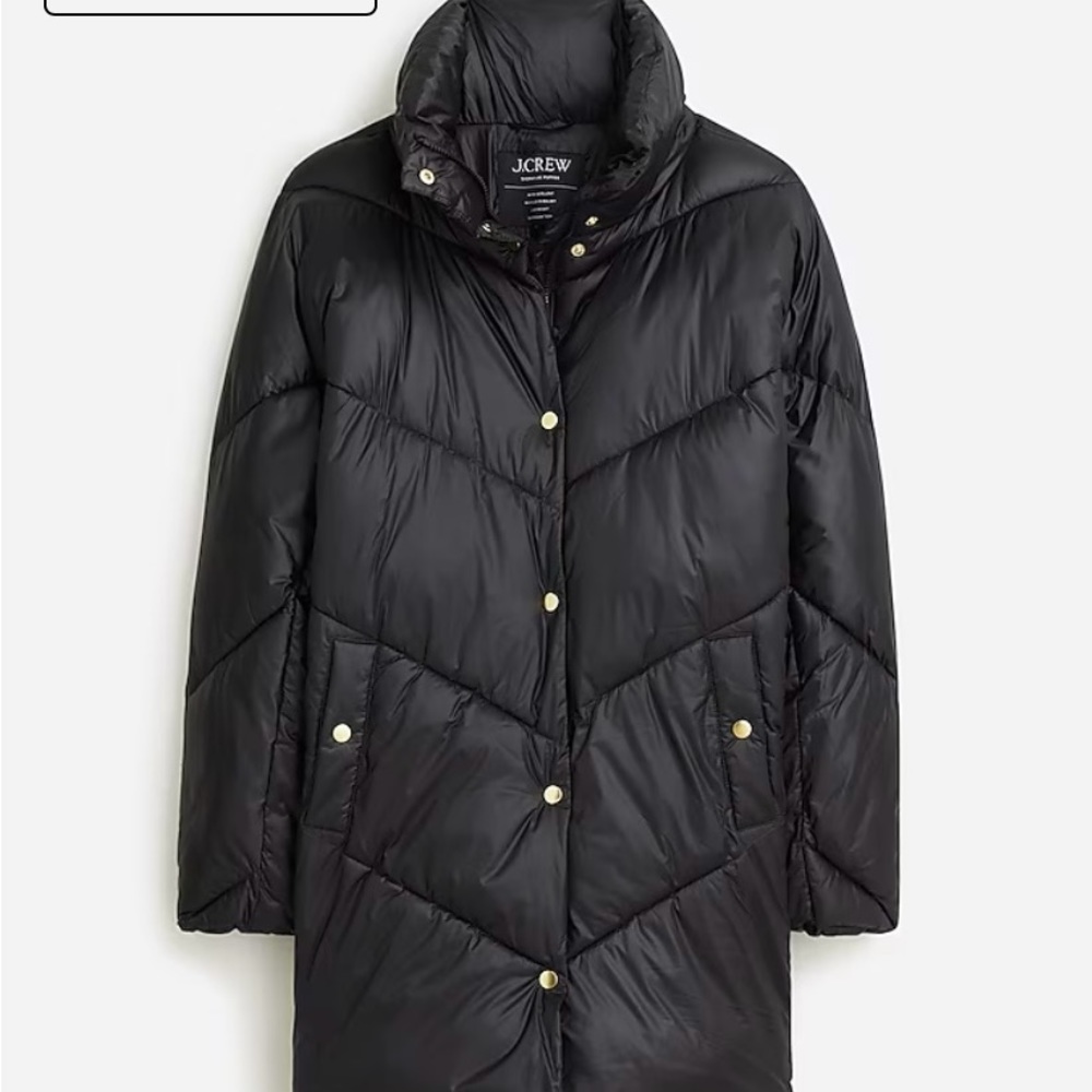 JCrew Petite villa puffer coat with PrimaLoft®